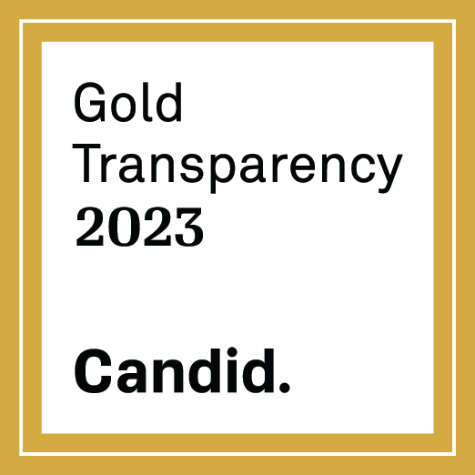 Candid 2023 Gold Award logo
