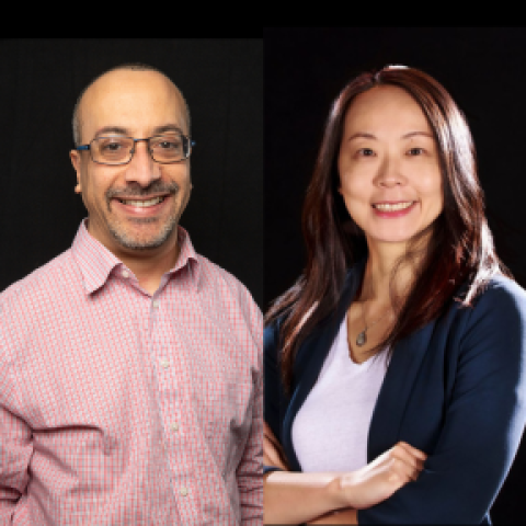 Headshots of Anthony Lequerica, PhD, and Peggy Peii (Peggy) Chen, PhD.